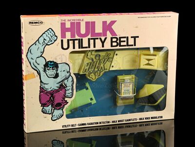 Lot # 462 - The Incredible Hulk Utility Belt - Unused