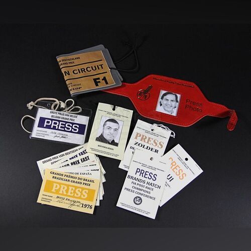 RUSH - Selection of Press Passes & Circuit Armband (RP064)