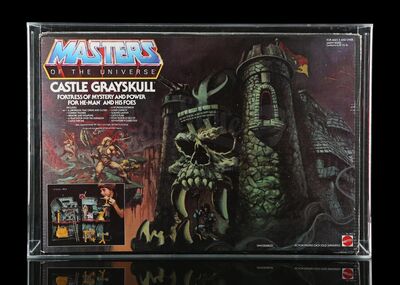 Lot # 500 - Castle Grayskull Fortress Playset AFA 75 - Sealed