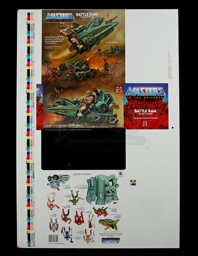 Lot # 506 - Battle Ram Mobile Launcher Proof Sheet