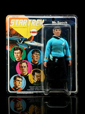 Lot # 532 - Mr. Spock Series 1 (White Name Variant)