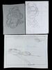 Lot # 554 - Hand-Drawn Original Packaging Design Pencil Artwork (2 Borg + Klingon Bird of Prey)