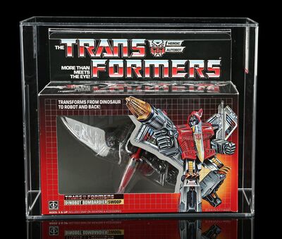 Lot # 593 - Swoop Series 2 Dinobot AFA 85