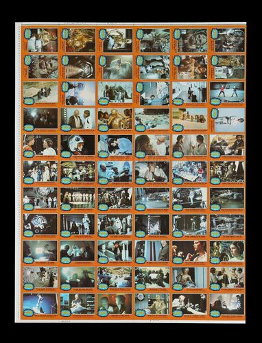 Lot # 619 - Topps Trading Cards Sheet (5th Series)