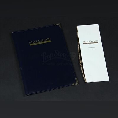 RUSH - Plaza Place Cocktail Menu & Restaurant Menu (RP016)