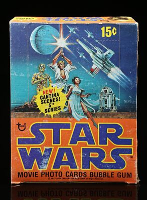 Lot # 621 - Topps Star Wars Movie Photo Cards Bubble Gum (5th Series)