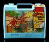 Lot # 645 - Roughneck Lunch Kit With Flip-Top Children's Flask [Kazanjian Collection]