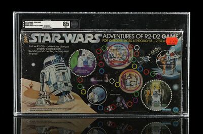 Lot # 654 - Star Wars: Adventures of R2-D2 AFA 85