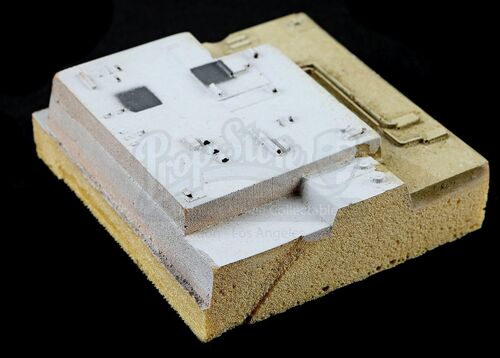Lot # 696 - 3"x3" Death Star Model Surface Panel