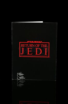 Lot # 740 - ROTJ Autographed Screening Program