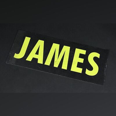 RUSH - James Hunt (Chris Hemsworth) Name Board (RP230)