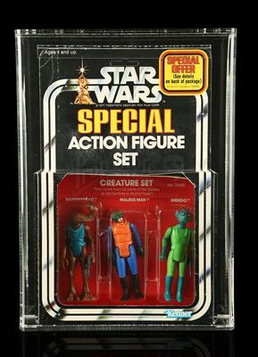 Lot # 303 - Creature Set SW Series 2 3-Pack AFA 80
