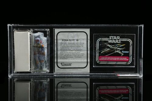 Lot # 308 - Boba Fett with Mailer Box AFA 80Y