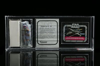 Lot # 308 - Boba Fett with Mailer Box AFA 80Y