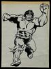 Lot # 461 - Hand-Drawn Original Hulk Artwork By Errol McCarthy
