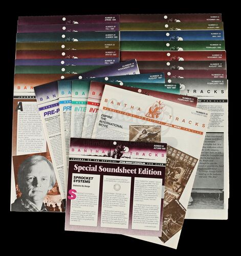 Lot # 676 - 24 Consecutive Bantha Tracks Newsletters (#10-34)