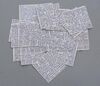 Lot # 1 - S1E05 - Advanced Criminal Law: Benjamin Chang's (Ken Jeong) Spanish Test Crib Sheets