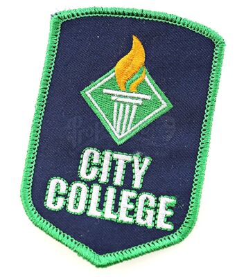 Lot # 2 - S1E09 - "City College Debate Team Patch": City College Debate Team Patch
