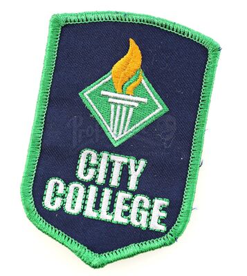 Lot # 6 - S1E09 - "City College Debate Team Patch": City College Debate Team Patch