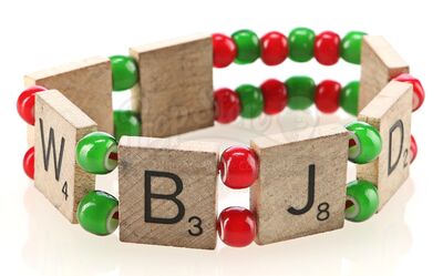 Lot # 10 - S1E12 - "Comparative Religion": Shirley Bennett's (as portrayed by Yvette Nicole Brown) WWBJD Bracelet