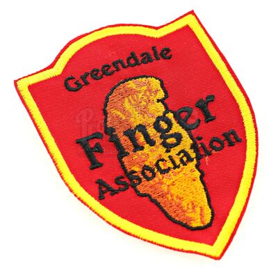 Lot # 11 - S1E21 - "Contemporary American Poultry": Finger Association Patch
