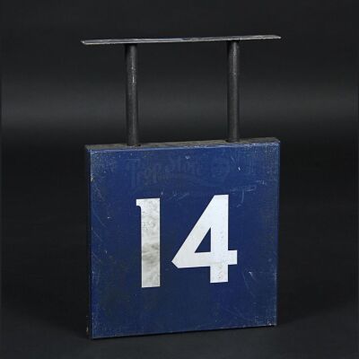 RUSH - Pit Garage '14' Square Sign (RP189)